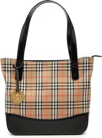 Burberry Pre-owned Burberry Haymarket Check Canvas Tote Ladies ZBRVZRQ4CRBQHFA3