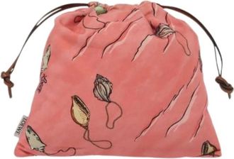 Loewe Pre-owned Bucket Bags, female, Pink, Size: ONE SIZE Pre-owned Canvas Pouch