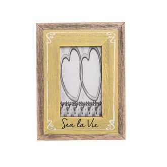 Beachcombers 3X5 Sea La Vie Yellow Photo Frame Picture Holder at Nordstrom, Size Medium