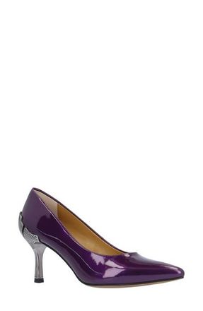 J. Rene&eacute; Tacy Pointed Toe Pump in Purple at Nordstrom, Size 10.5
