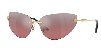 Versace VE2281 10027E Womens Sunglasses Gold Size 64