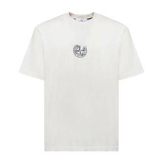Stone Island Hombre, Camisetas, Beige, Talla: M