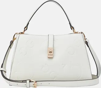 Guess Rudie Embossed Logo Satchel