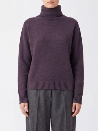 Kujten Dolcevita in 100% cashmere con maniche lunghe e bordi a costine