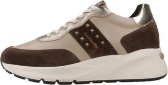 Nero Giardini Vetersneakers - Dames - Sneakers - Bruin - 38 EU - Schoenen
