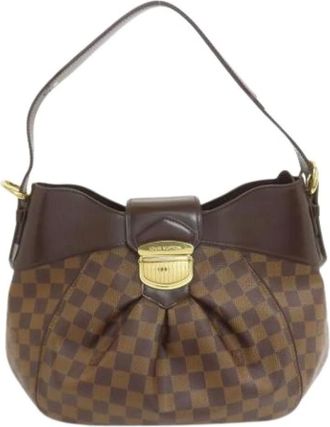 Louis Vuitton Pre-owned Shoulder Bags, female, Brown, Size: ONE SIZE Pre-owned Sistina MM Shoulder Bag