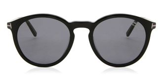 Tom Ford FT1021-N ELTON Polarized 01D Mens Sunglasses Black Size 51