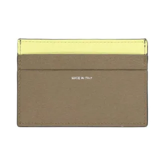 Paul Smith Wallets & Cardholders, male, Green, Size: ONE SIZE Textured Leather Card Holder