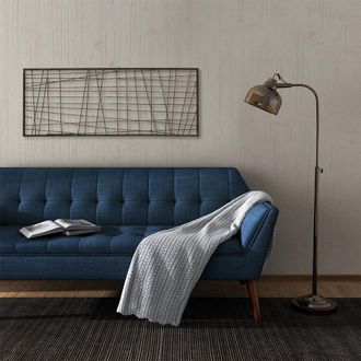 Ink + Ivy Distressed Black Metal Wall Decor