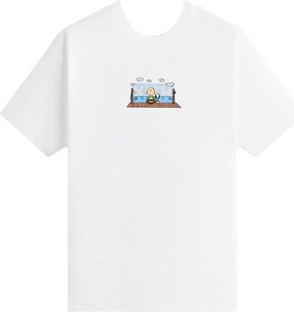 Kith x Peanuts T-shirt Ocean View - Bianco