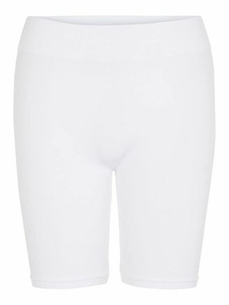 Pieces Womens Pclondon Shorts Noos Leggings, White (Bright White), W30 (Manufacturer Size: L/XL)
