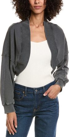 Vintage Havana Garment-Dye French Terry Shrug