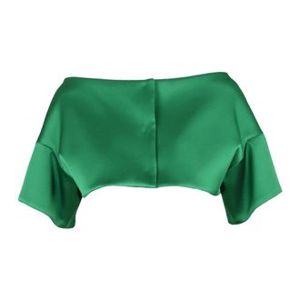 P.A.R.O.S.H. Blouses, female, Green, Size: S P.a.r.o.s.h. coprispalle