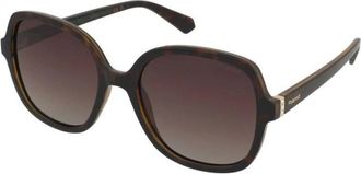 Polaroid Zonnebril - unisex - Zonnebrillen - Bruin - 55 MM - Accessoires