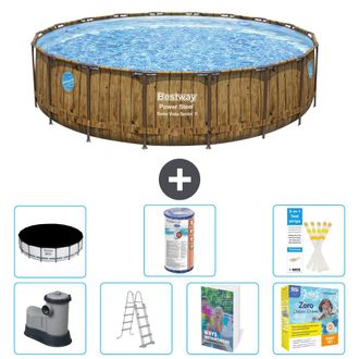 Bestway Piscina Bestway Power Steel Redonda - 549x122 Cm - 8-piezas S572