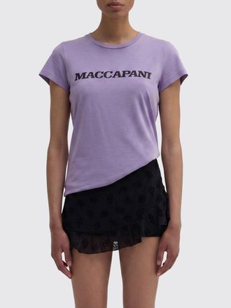 MACCAPANI Cotton T-Shirt with Logo