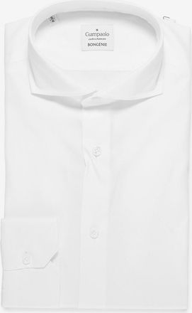 Giampaolo Lang&auml;rmeliges Hemd aus Baumwolle