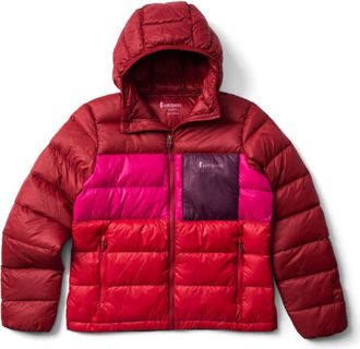 Cotopaxi Womens Fuego Max Down Hooded Jacket Red XS