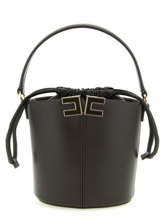 Elisabetta Franchi Logo Bucket Bag