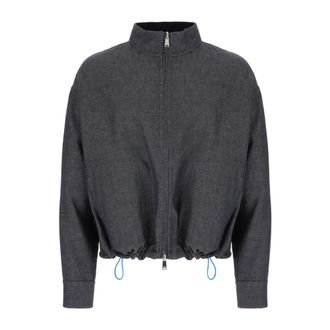 Fendi Reversible Blouson - Heren - Jassen - Blauw - Maat: XL Denim