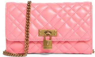Kurt Geiger Brixton Wallet on a Chain in Open Pink at Nordstrom Rack
