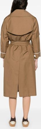 Max Mara Womens Trench Coat Studio Brown & Raincoats