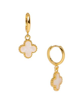 Saachi Saachi Clover Charm Earrings