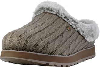 Skechers Womens Keepsakes - Ice Angel Slipper, Taupe, 5.5 UK