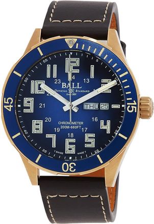 Ball Roadmaster Auto Blue Dial Unisex Watch DM3070B-LC-BE
