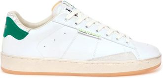 Crime London Fierce - Dames - Sneakers - Wit - 41 EU - Leer - Schoenen