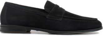 Doucal's 3382 Juke Penny Loafers - Heren - Loafers - Blauw - 41 EU - Leer - Schoenen