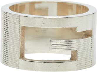 Gucci Silver Silver 925 Band Ring (Pre-Owned)