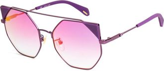 Police Purple Metal Womens Sunglasses