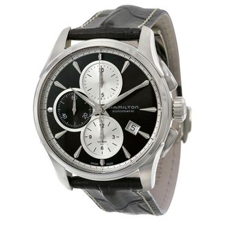 Hamilton Pre-owned Hamilton Jazzmaster Chronograph Automatic Grey Dial Mens Watch H32596781