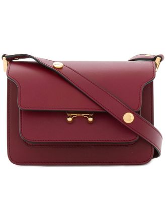 Marni mini Trunk bag - women - Leather - OS - Red