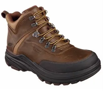 Skechers Mens Holdren Brenton Boots In Dark Brown
