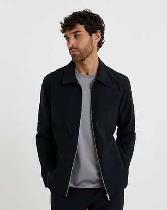 Folio Zip Through Tech Shacket Regular