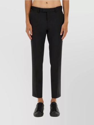 HUGO BOSS slim-fit cropped trousers