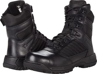 Bates Tactical Sport 2 Tall Side Zip Comp Toe Mens Shoes Black : 7.5 3E - Extra Wide, Textile/Leather