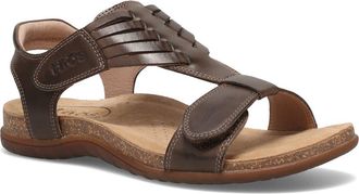 Taos Wonderful Ankle Strap Sandal in Mocha at Nordstrom, Size 11