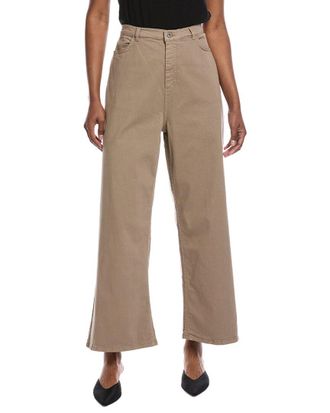 Sally Lapointe Twill High-Waist Pant