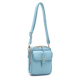 Generic Shoulder Bag Vintage Anti-Theft Messengers Bag for Women Men (F)