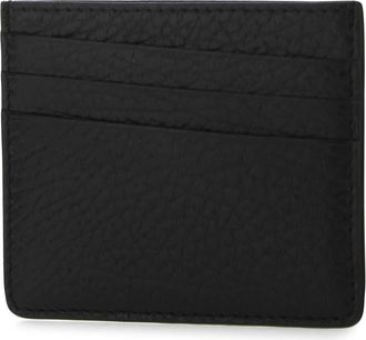 Maison Margiela Mens Holder Card Case Black Corpo Leather Bovina Cases
