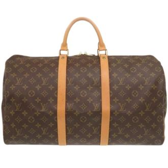 Louis Vuitton Pre-owned Boston Bag - unisex - Louis Vuitton Vintage - Vintage Weekend Bags - Brown - ONE SIZE - Pre-owned