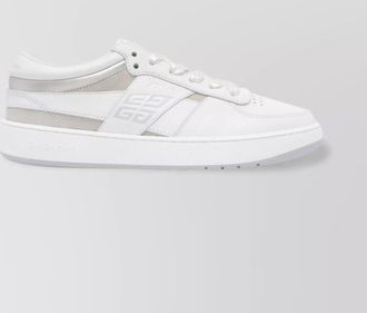 Givenchy leather paneled low-top sneakers
