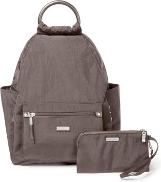 Baggallini All Day Backpack with RFID phone wristlet