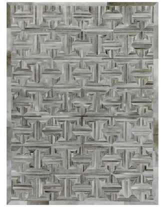 Exquisite Rugs Natural Hide Cowhide Area Rug