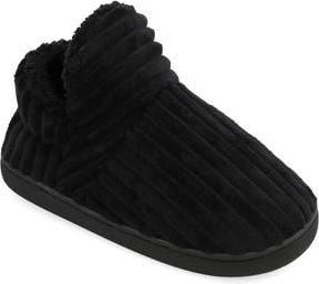 Mia Plushy Slipper Bootie in Black at Nordstrom Rack, Size 10