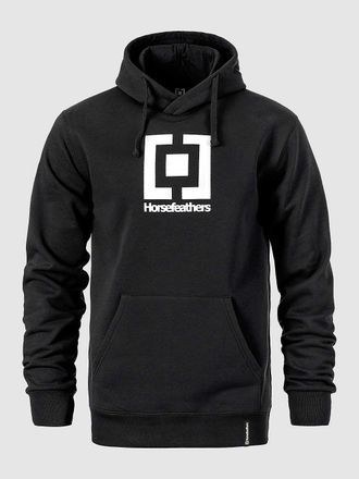 Horsefeathers Leader Hoodie schwarz