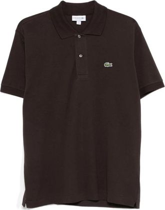 Lacoste Original L.12.12 Polo - Heren - Polos - Bruin - S - Katoen - Tops